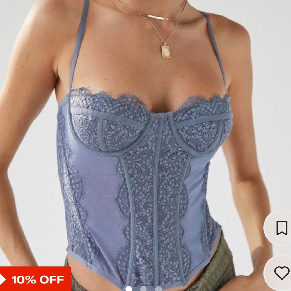 Urban outfitters slate corset